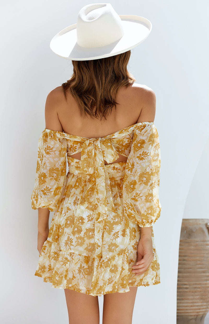 MAMACITA DRESS - YELLOW PRINT