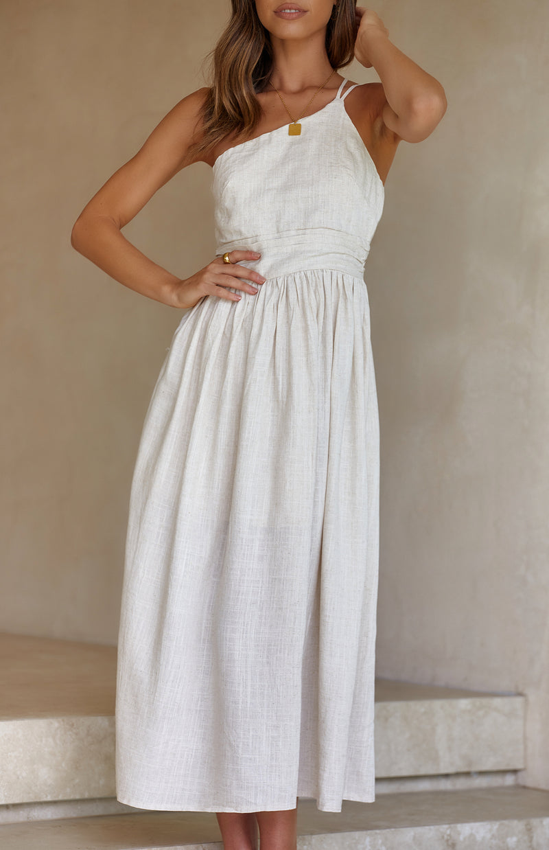 TUDOR DRESS - OATMEAL