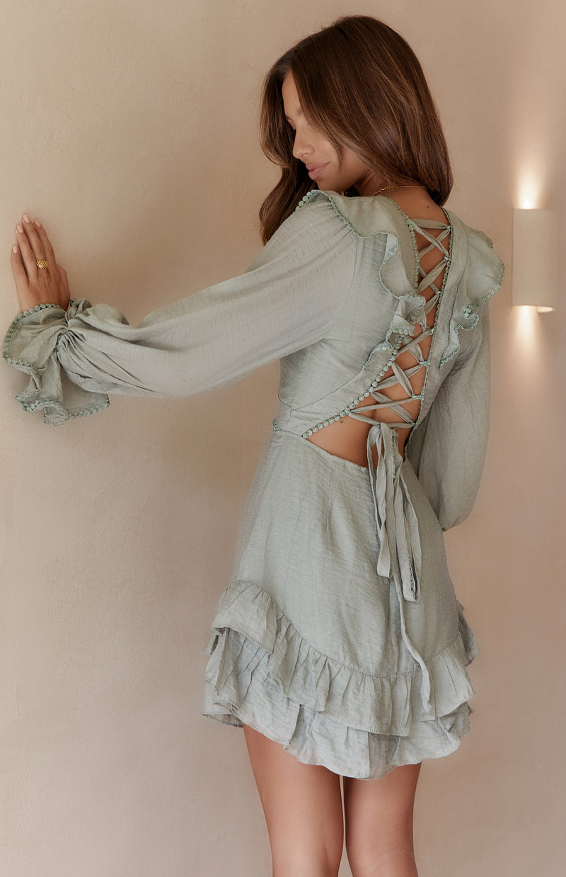 MALONY DRESS - OLIVE