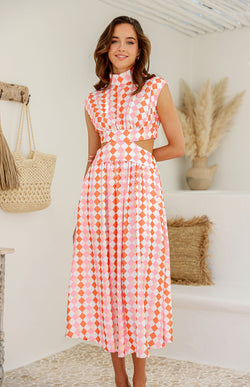 JEWEL DRESS - PRINT