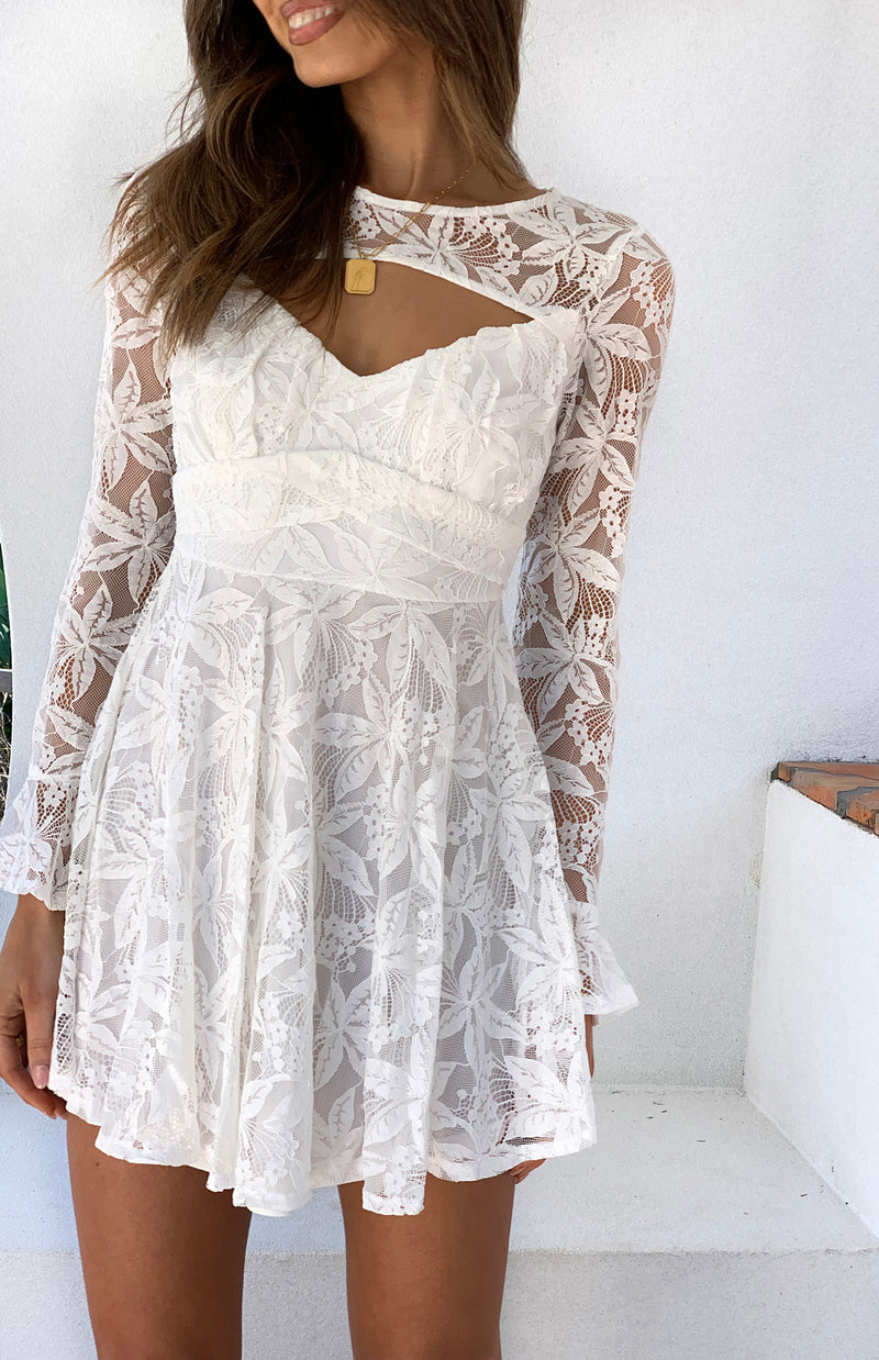 GRAHAM DRESS - WHITE