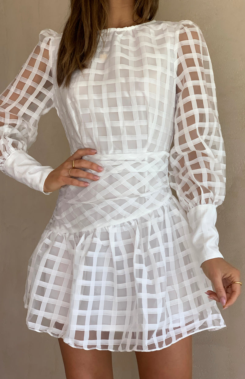 MOGRA DRESS - WHITE