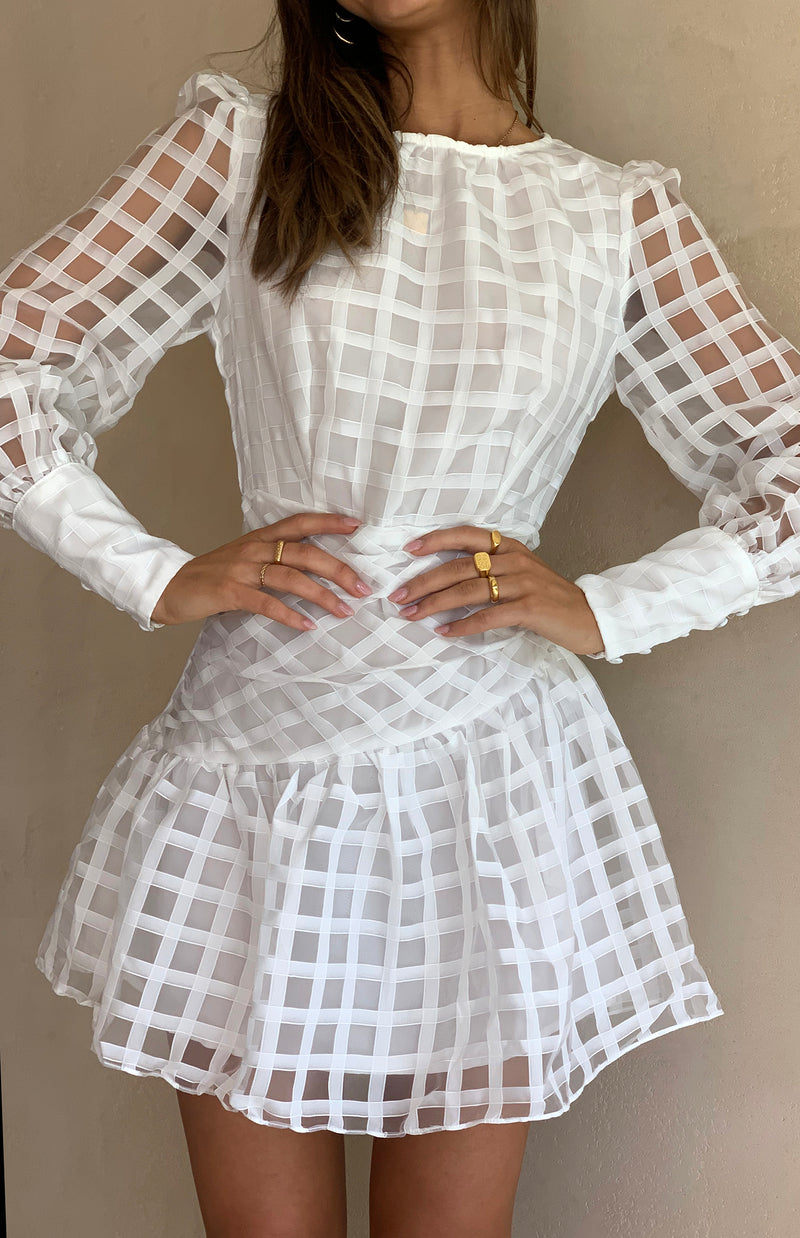 MOGRA DRESS - WHITE