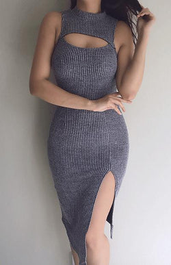 SKYE DRESS - GREY
