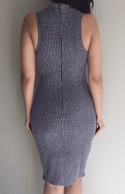 SKYE DRESS - GREY