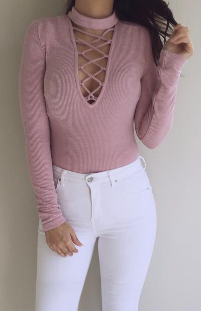 PIA BODYSUIT - PINK