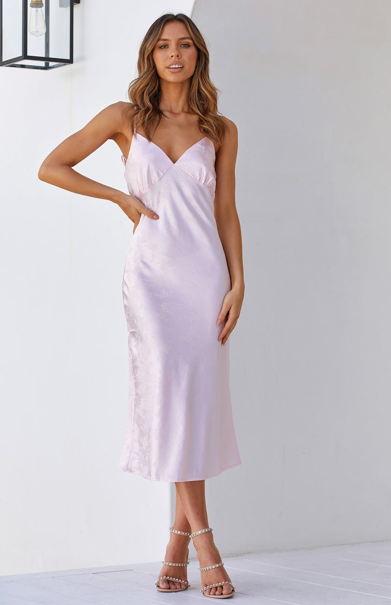 MORNI MIDI DRESS - PINK