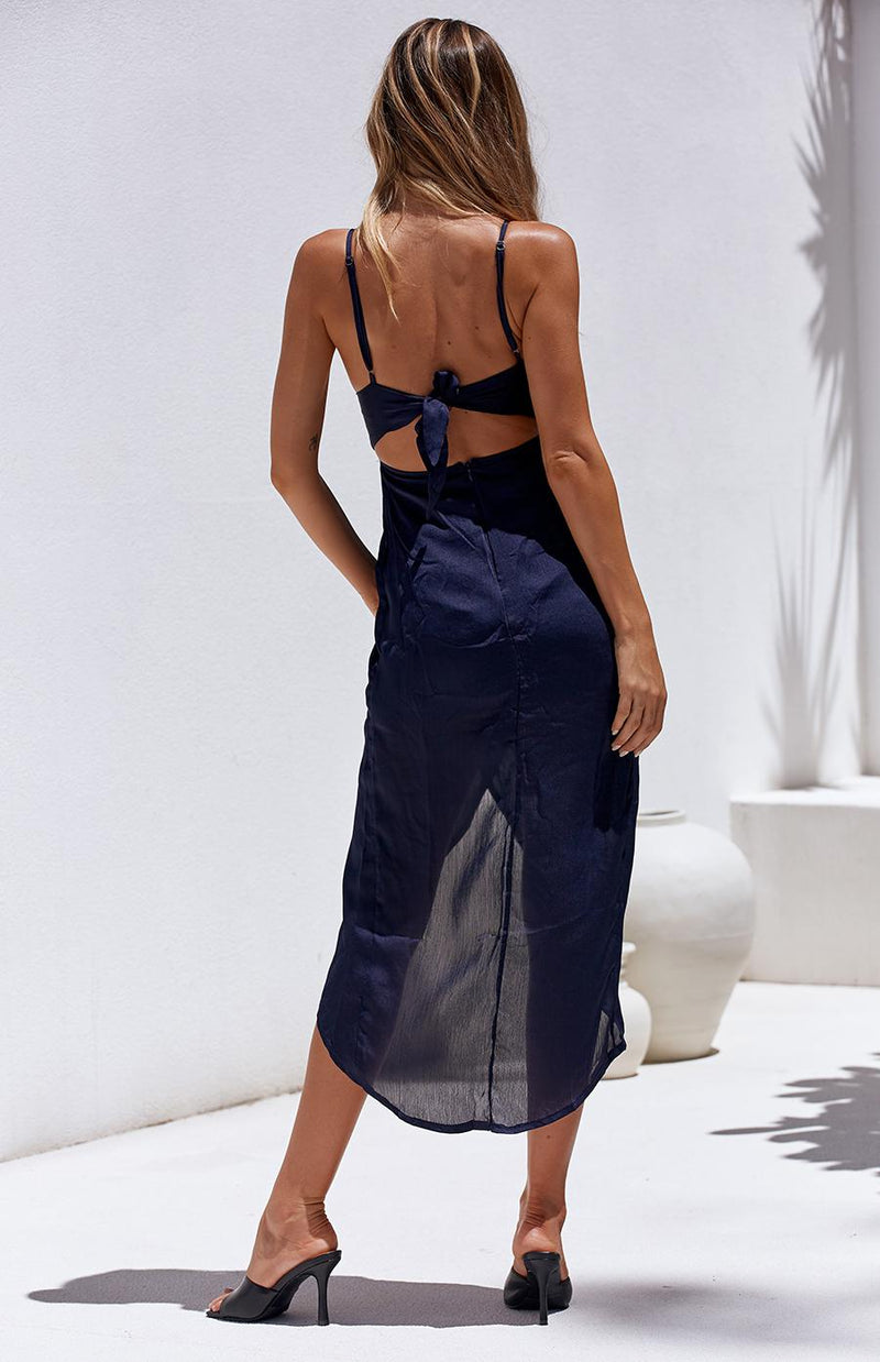 STEPHANIE DRESS - NAVY