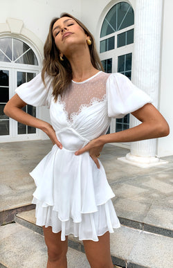 JORDAN PLAYSUIT - WHITE