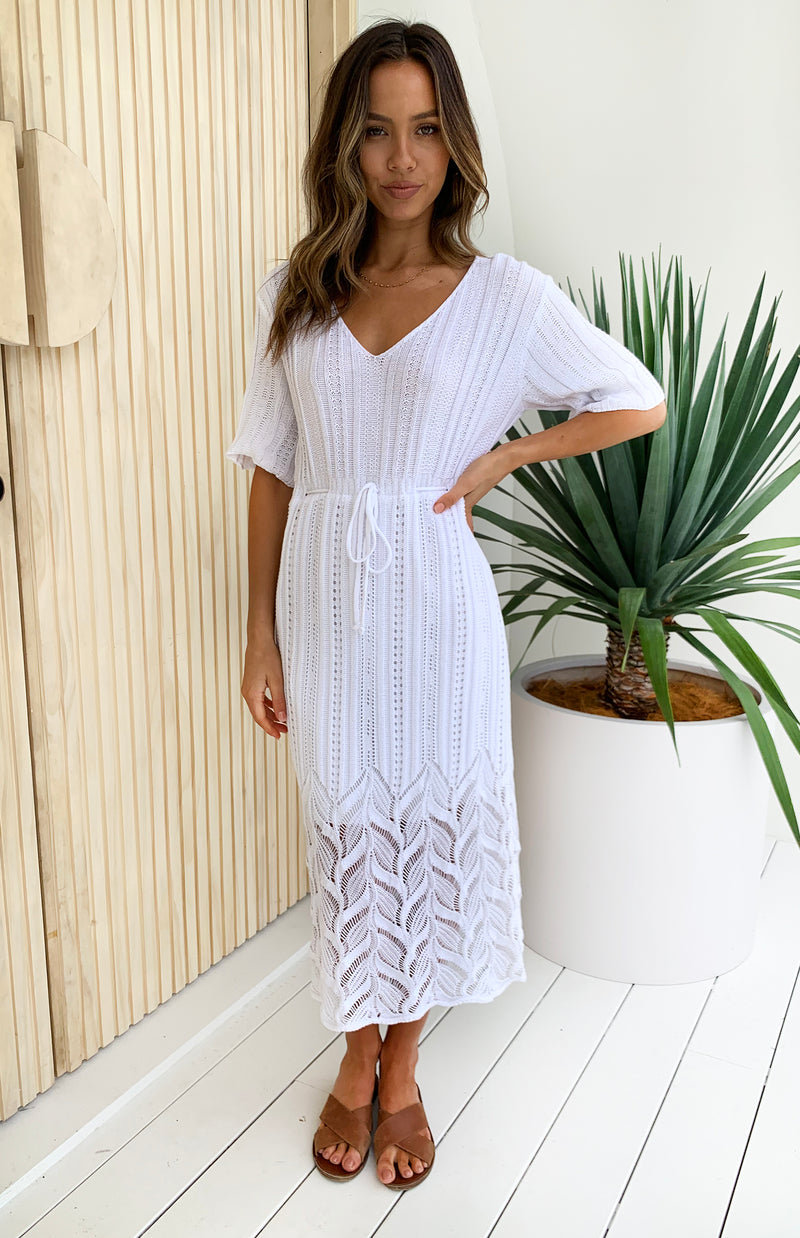 ZANI DRESS - WHITE