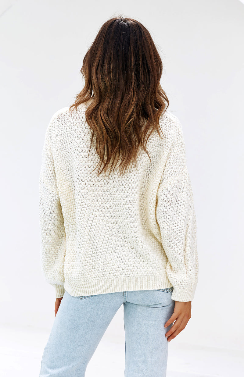 BERNY KNIT - CREAM