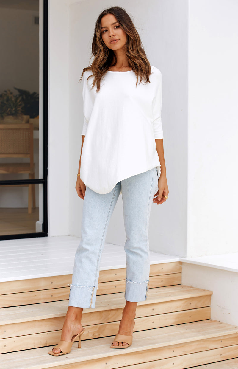 MIANN KNIT - WHITE