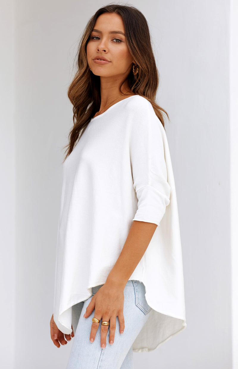 MIANN KNIT - WHITE