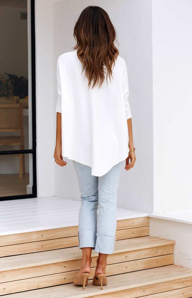 MIANN KNIT - WHITE