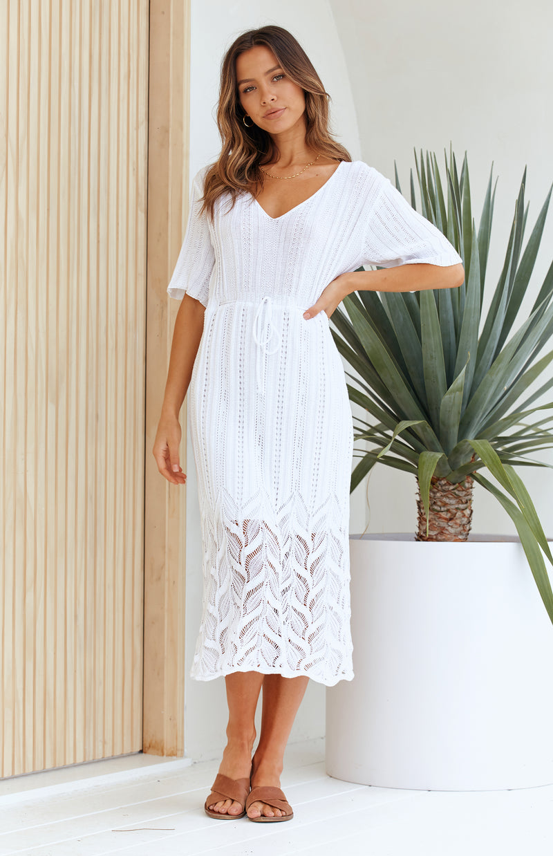 ZANI DRESS - WHITE