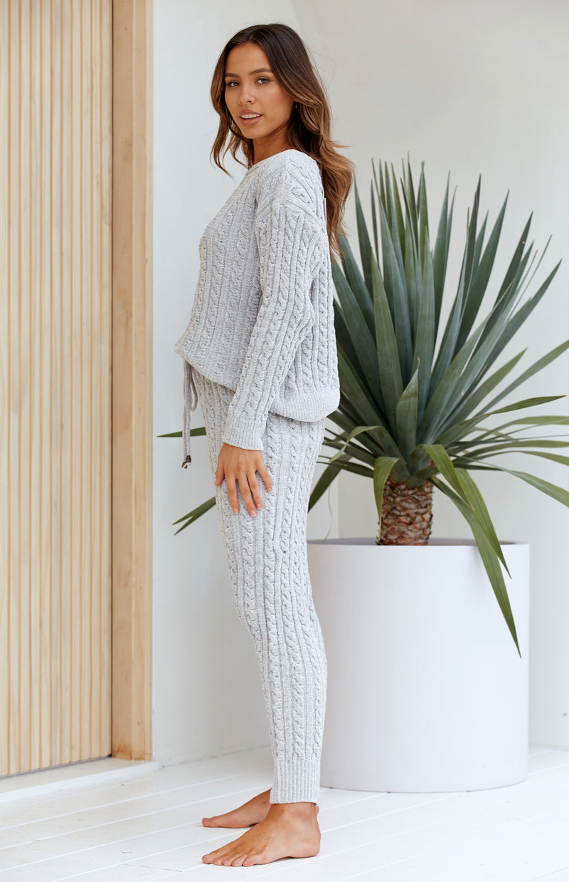 NADINE LOUNGEWEAR PANTS - GREY