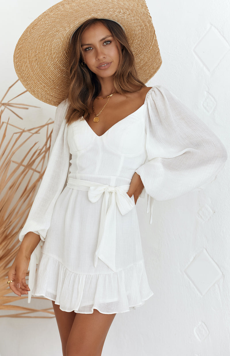 CONCORDE DRESS - WHITE