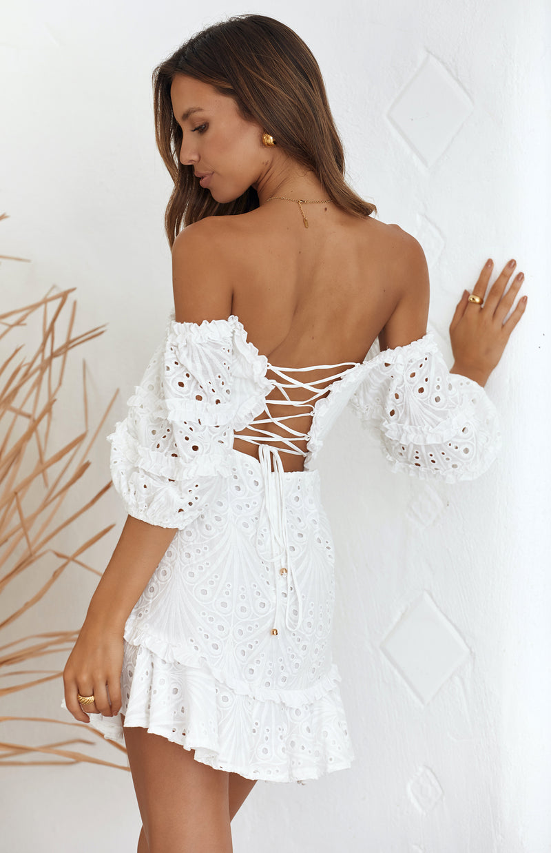 CYPRUS DRESS - WHITE