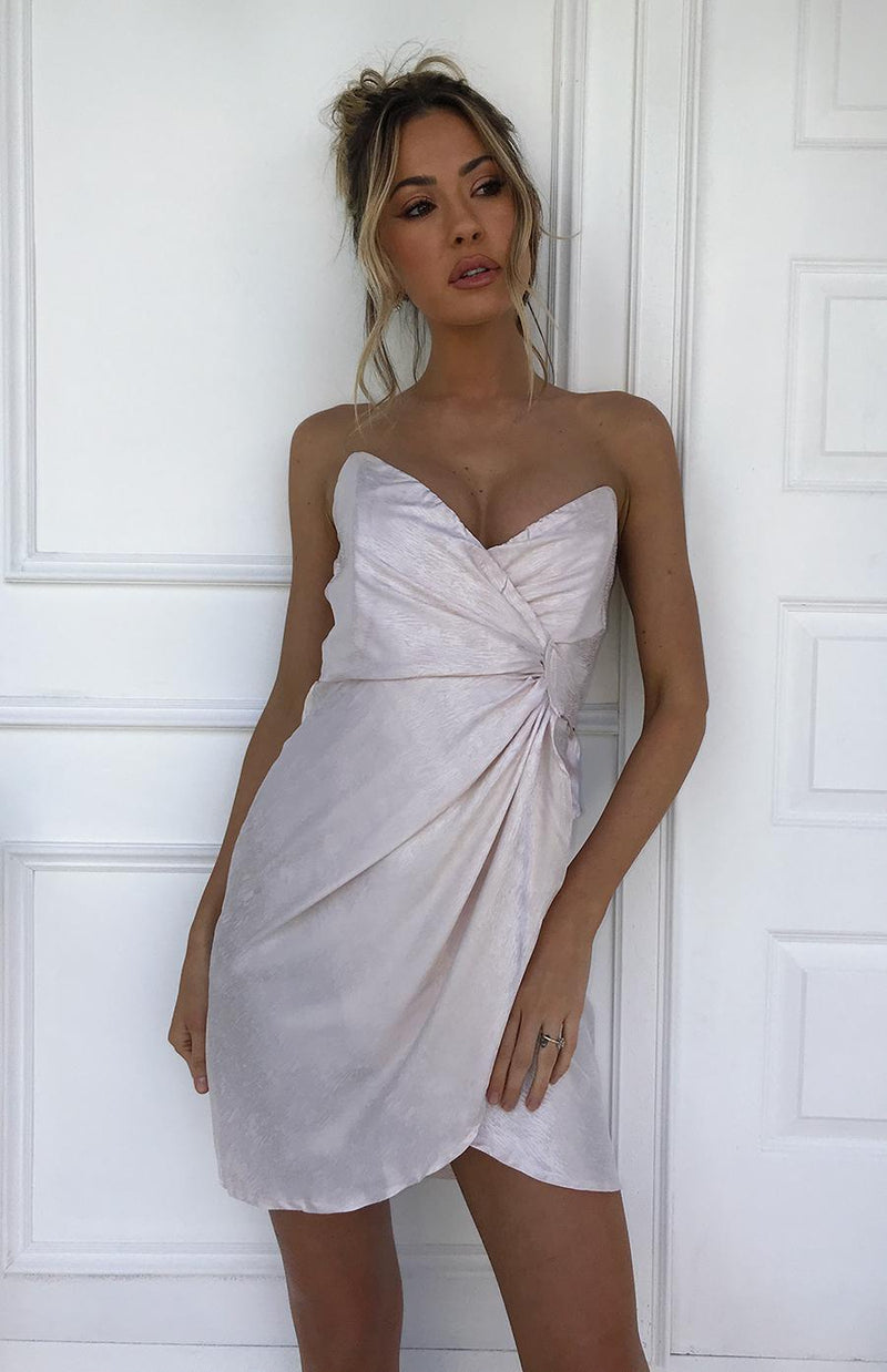TOBIN DRESS - CHAMPAGNE